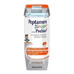 Peptamen Junior With Prebio Oral Supplement / Tube Feeding Formula, Chocolate, 250mL, Carton, Ready to Use, Case of 24 18035505