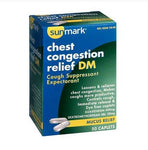 Sunmark Cold and Cough Relief, 400 mg - 20 mg  Strength Tablet, 50 per box 16633556