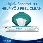 Always Feminine Wipes, Fresh & Clean, Soft Pack, 32 Count 41296071