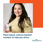 Kate Farms Glucose Support 1.2 Shake, Vanilla Flavor, Organic Plant Based, 16g Protein, 27 Vitamins and Minerals, Diabetic Nutrition Meal Replacement, Gluten Free and Non-GMO, 8.45 Fl Oz, Pack of 12 or 1 Each 56649990 89776000