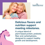Kate Farms Pediatric Peptide 1.5 Sole-Source Nutrition Formula, Plain and Vanilla Flavors, Organic Enzymatically Hydrolyzed Plant-Based Protein Drink, Meal Replacement for Oral & Tube Feeding, 8.45 FL Oz, Pack of 12 or 1 Each 53563105 50360471 89125858 13460951