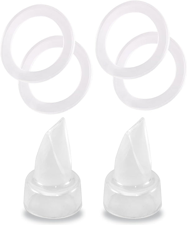 Limerick Silicone Gaskets & Valves Bundle, Silicone Gasket with Outer Ridge for  Tight Seal, Valve Prevents Backflow 90875990