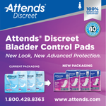 Attends Discreet Women's Maximum Pads 83447654 55433078