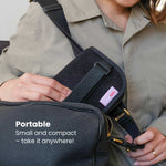 Cabeau Incredi-Heat USB-Powered Portable Heating Pad, 3 Temperature Settings, Black 30750203