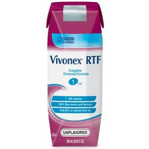 Vivonex RTF Elemental Diet Unflavored Liquid 8 oz. Can, Case of 24 68213352