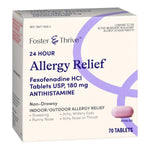 Foster & Thrive Allergy Relief Minitabs, 25 mg Strength, Box of 24 20099804