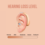 Otofonix Encore Hearing Amplifier with Advanced Background Noise Reduction, Lightweight and Nearly-Invisible, for Adults & Seniors with Moderate to Severe Hearing Loss 