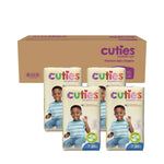 Cuties Complete Care Diapers, Skin Smart, Absorbent, Hypoallergenic, Flexible and Secure Tabs, Comes in Multiple Sizes 75446698