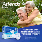 Attends Brief, Maximum Absorbency 40013652 27083597