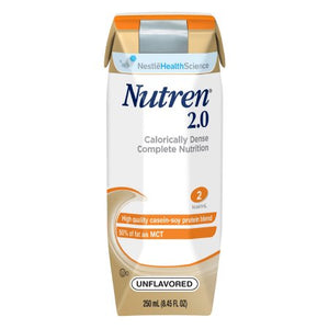 Nutren 2.0 Tube Feeding Formula Case of 24, Unflavored 32413811