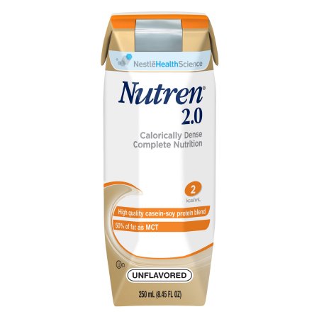 Nutren 2.0 Tube Feeding Formula Case of 24, Unflavored 32413811