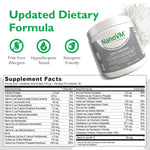 NanoVM Unflavored Pediatric Supplement, 275 Gram Jar Powder, 1 Each 27428198