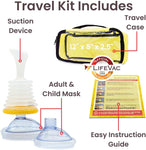LifeVac Airway Clearance Travel Kit for All Ages 74088880 75026205