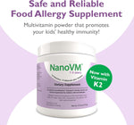NanoVM Unflavored Pediatric Supplement, 275 Gram Jar Powder, 1 Each 88848575