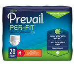 Prevail Per-Fit Unisex Daily Underwear, Extra Absorbency, Pull On with Tear Away Seams 73404584 87254123
