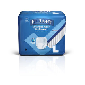 Protection Plus Overnight Protective Underwear Large: Large, 40" - 56" Waist, 56 Count White 38471321