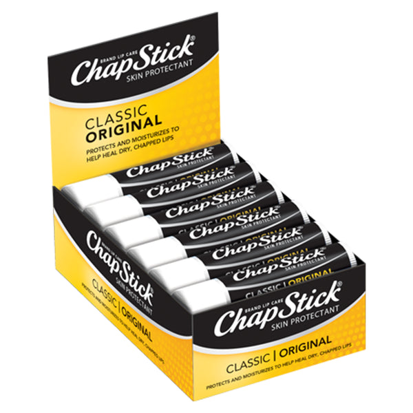 ChapStick Lip Balm 0.15 oz. Tube Classic Original 00573070112, 12 count 76245467