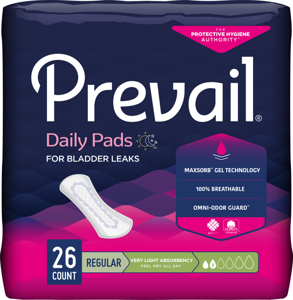 Prevail Incontinence Bladder Control Pads for Women 71594382
