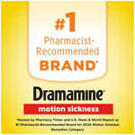 Dramamine All Day Less Drowsy, Motion Sickness Relief, 8 Count 19754003