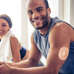 RightCare CGM Adhesive Patch made with KT Tape, Universal, Bag of 25 11699145