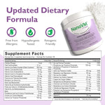 NanoVM Unflavored Pediatric Supplement, 275 Gram Jar Powder, 1 Each 88848575