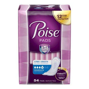Depend 39299 Poise Moderate Long Pads, Case of 108 62043853