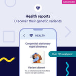 Koko Genetics Advanced DNA Test for Dogs, Analyzes & Identifies 400+ Breeds, Ancestry, Offers 175+ Genetic Health and Traits Reports, Lifetime Updates Included