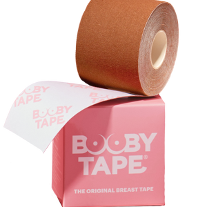 Booby Tape Original Boob Tape for Instant Breast Lift and Bra, Small and Large Busts, Latex-Free, Hypoallergenic Adhesive Tape, Holds up to 6 hours, Multiple Ways to Wear, 5 Meters, Multiple Colors, 1 Count 33344166