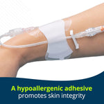 TIDI 3300M Grip-Lok Medium Securement Device, Flexible Material, Low-Profile Design for Comfort, White, Pack of 100 98777400