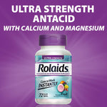 Rolaids Ultra Strength Antacid/Calcium Magnesium Supplement, Fruit Flavor, 72 Tablet Bottle 48238112