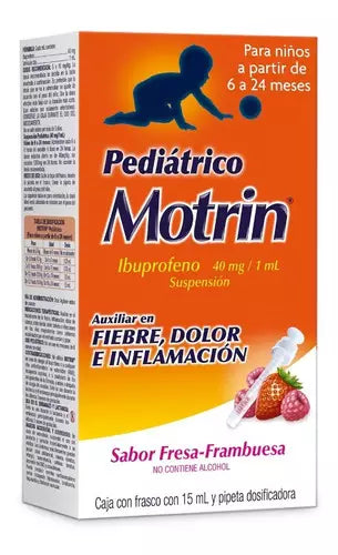 Children's Motrin Pain Relief, 100 mg / 5 mL Strength Ibuprofen Oral Suspention 40229839