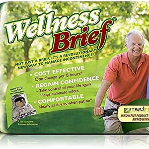 Unique Wellness Absorbent Briefs (Refastenable Tabs), Multiple Sizes 67535252 82782961 50655062 12584773 90131249 46442915