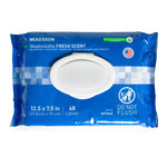 McKesson Washcloth Wipes, Scented - Disposable Wet Wipes for Adults - Alcohol-Free, Paraben-Free - No-Rinse Formula 34046844