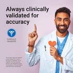 A&D Medical Premium Multi-User Blood Pressure Monitor, Wide Range Blood Pressure Cuff (22 - 42 cm / 8.6 - 16.5”) Home BP Monitor with AC Adapter 54183893