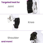 Cabeau Incredi-Heat USB-Powered Portable Heating Pad, 3 Temperature Settings, Black 30750203