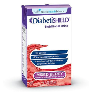 Diabetishield Oral Supplement / Tube Feeding Formula Diabetishield Mixed Berry 8 oz. Carton Ready to Use, CS/27 58379706