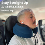 Cabeau Evolution S3 Memory Foam Travel Neck Pillow with Seat Strap, One Size 91685966
