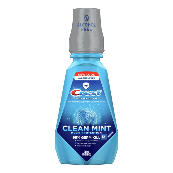 Crest Pro-Health Mouthwash, 500 mL, Clean Mint Flavor 22326700 60657282