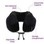 Cabeau Evolution S3 Memory Foam Travel Neck Pillow with Seat Strap, One Size 42985182