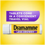 Dramamine All Day Less Drowsy, Motion Sickness Relief, 8 Count 19754003