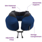Cabeau Evolution S3 Memory Foam Travel Neck Pillow with Seat Strap, One Size 91685966