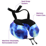 Cabeau Evolution S3 Memory Foam Travel Neck Pillow with Seat Strap, One Size 38580820