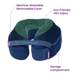 Cabeau Evolution Earth Memory Foam Travel Neck Pillow, One Size, Multiple Colors 45858552