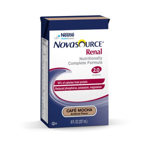 Novasource Renal Nutritional Drink 8 Oz Case of 27, Cafe Mocha 23330214