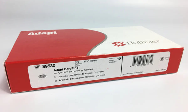 Hollister Adapt CeraRing Skin Barrier Ring, Moldable, Extended Wear Without Tape, Without Flange, Universal System, Flextend, 1-3/16 to 1-3/8 Inch Opening, Box of 10 73582139
