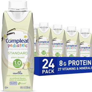 Compleat Pediatric Standard 1.0 Cal Pediatric Oral Supplement, 8.45 oz. Cartons 93514731