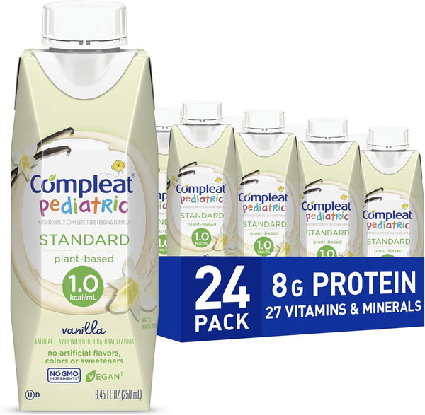 Compleat Pediatric Standard 1.0 Cal Pediatric Oral Supplement, 8.45 oz. Cartons 93514731