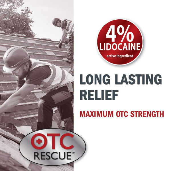 OTC Rescue Lidocaine Topical Pain Relief Patch