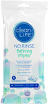 Cleanlife Products No-rinse Bathing Wipes, Alcohol-Free, 8 x 8 Inch, Aloe, Scented 80106004