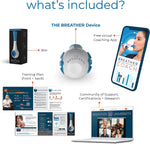 The Breather Respiratory Exerciser, Adult, Blue 47335770